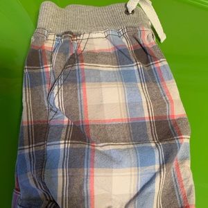 18 month plaid shorts